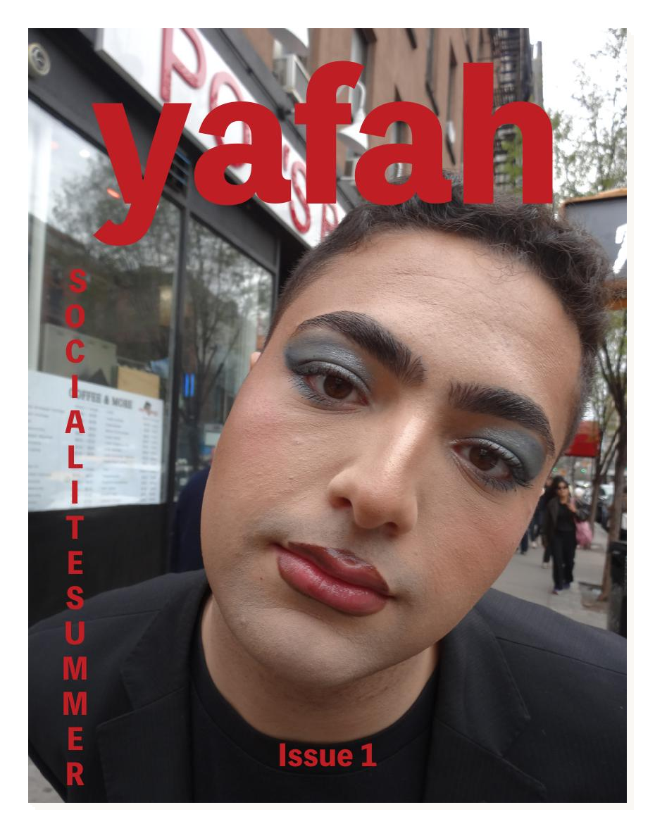 Yafa Magazine case study notebook